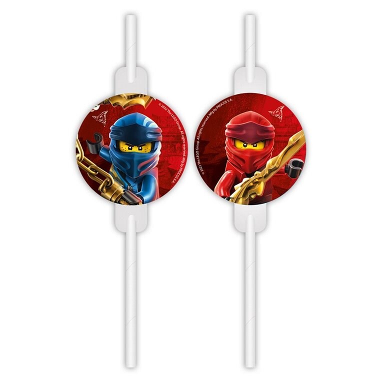 Product Image for LEGO Ninjago - Pappsugerør 4 stk.
