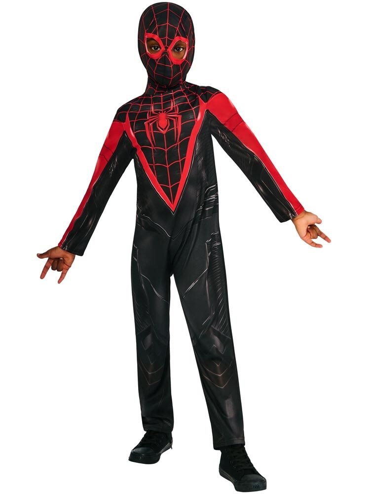 Product Image for Spiderman Miles Morales Kostyme 5-6 år