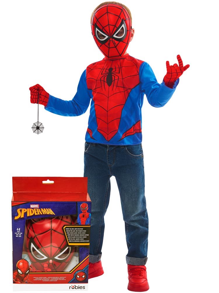 Product Image for Spiderman Kostymesett 4-6 år