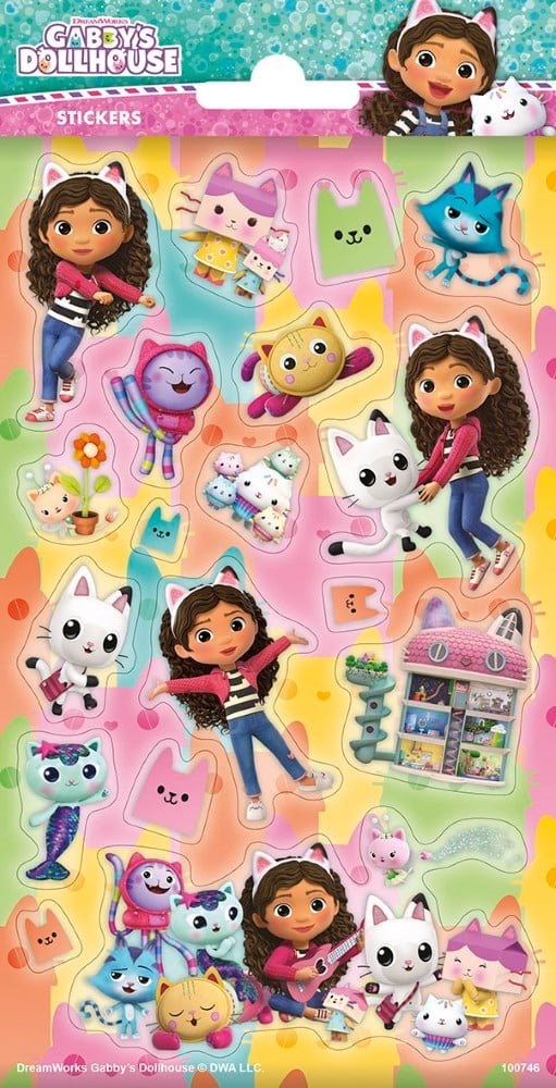 Product Image for Gabby’s Dollhouse Klistremerker 18 stk.
