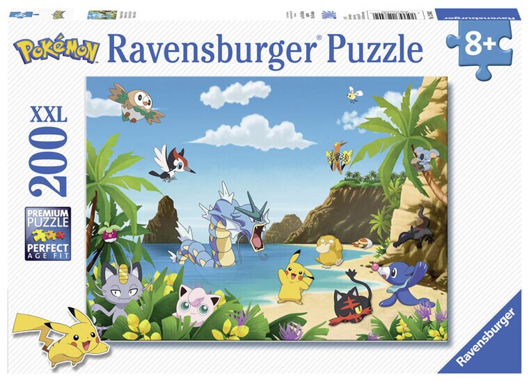 Product Image for Ravensburger Puslespill, Gotta Catch 'Em All 200 brikker XXL