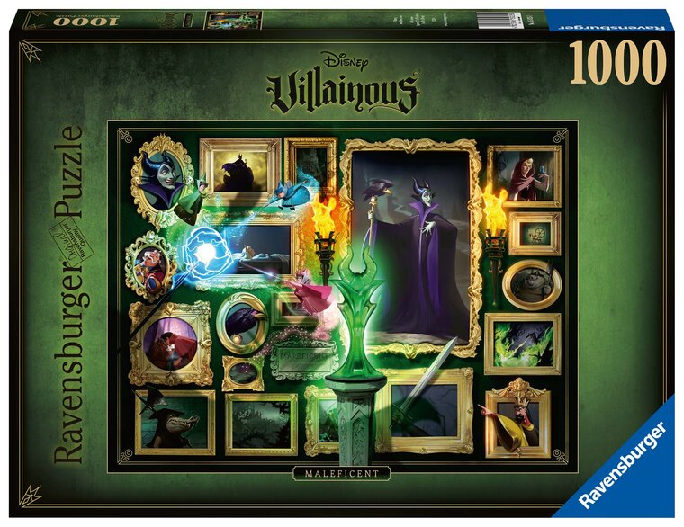 Product Image for Ravensburger Puslespill, Disney Villainous - Malificent 1000 brikker