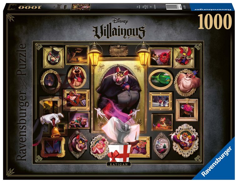 Product Image for Ravensburger Puslespill, Disney Villainous - Ratigan 1000 brikker