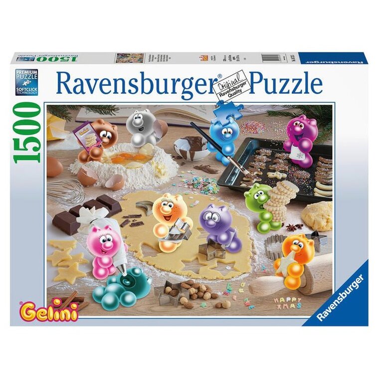 Product Image for Ravensburger Puslespill, Gelini's Christmas Bakery 1500 brikker