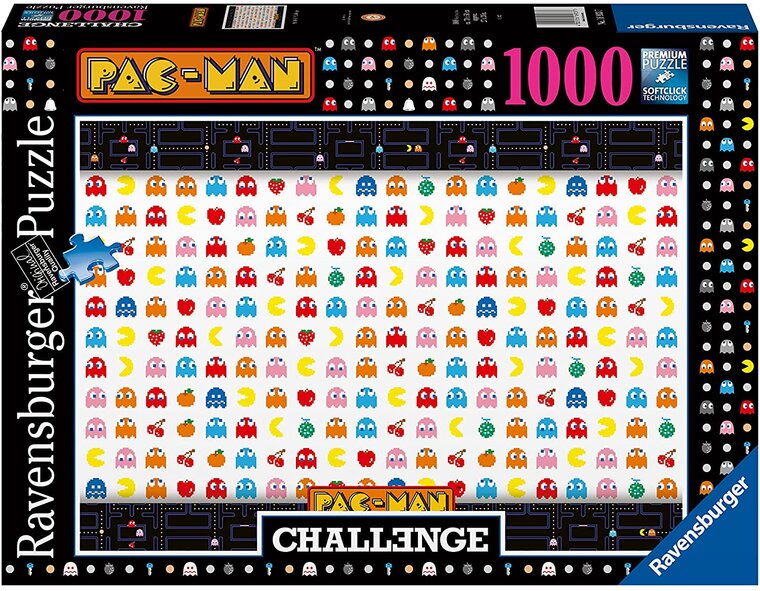 Product Image for Ravensburger Puslespill, Pac-Man Challenge 1000 brikker