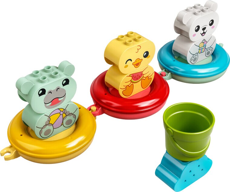 Product Image for LEGO Duplo - Moro på badet: Dyretog som flyter 1+