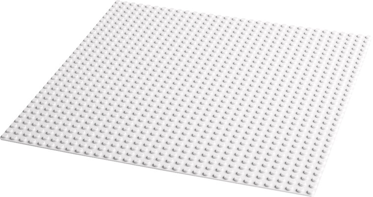 Product Image for LEGO Classic - Hvit basisplate 4+