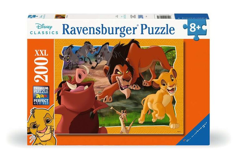 Product Image for Ravensburger Puslespill - Løvenes konge 200 brikker