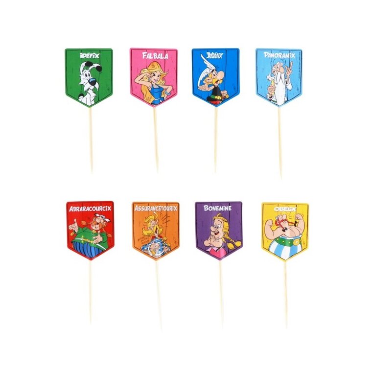 Product Image for Asterix Cake Toppers 8 stk.