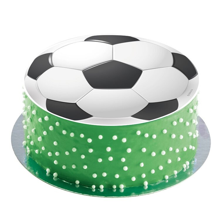 Product Image for Kakebilde Fotball - Oblat 20 cm