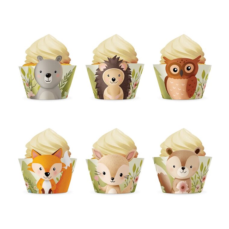Product Image for Skogsvenner - Cupcake wrappers 6 stk.