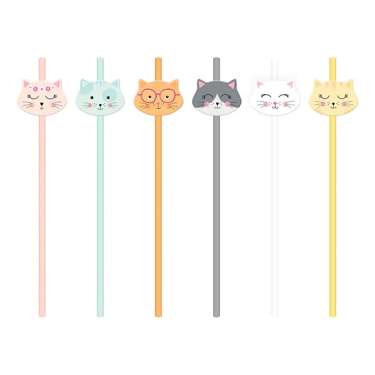 Product Image for Katt Pappsugerør 6 stk.