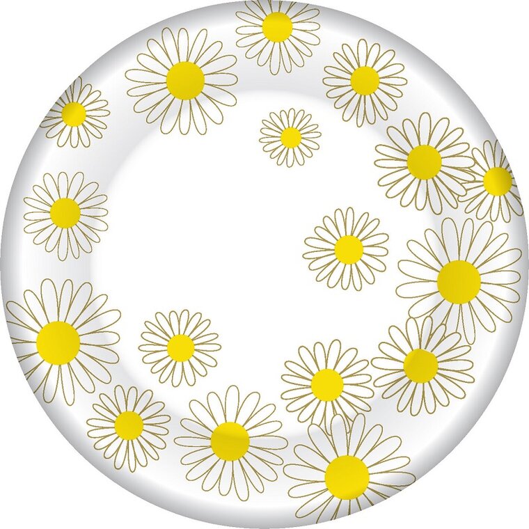 Product Image for Daisy - Tallerkener 8 stk.