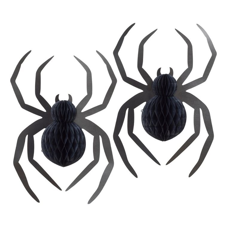 Product Image for Halloween - Honeycomb Edderkopper 2-pakke