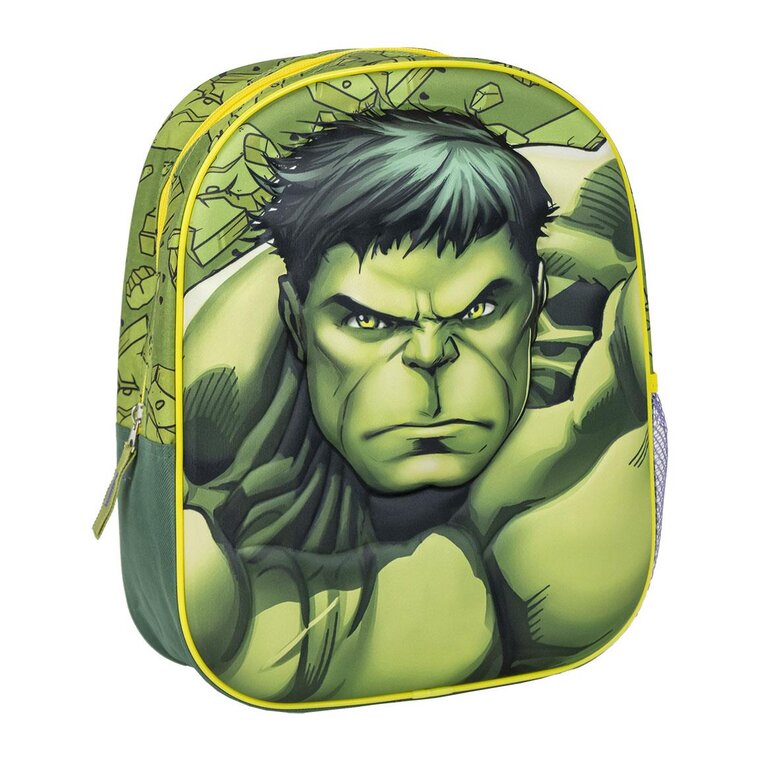 Product Image for Ryggsekk Hulken Barnestørrelse 3D