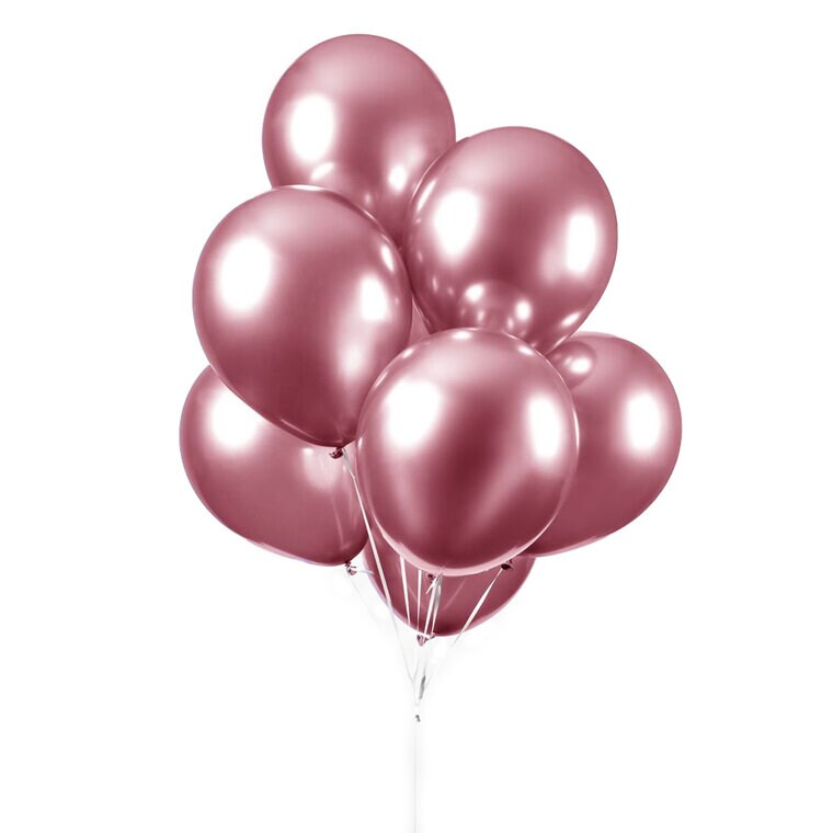 Product Image for Ballonger - Rosa Chrome 10 stk.