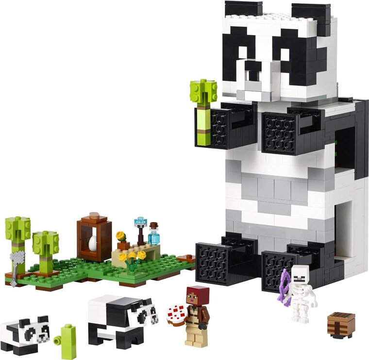 Product Image for LEGO Minecraft - Pandahuset 8+