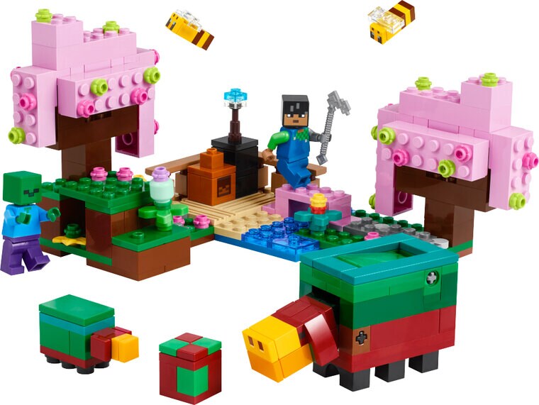 Product Image for LEGO Minecraft - Hage med kirsebærtrær 8+