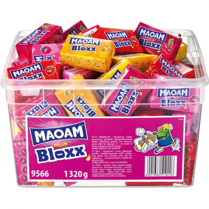 Product Image for Maoam Bloxx Fruktkaramell Stor Pakke 1,32 kg