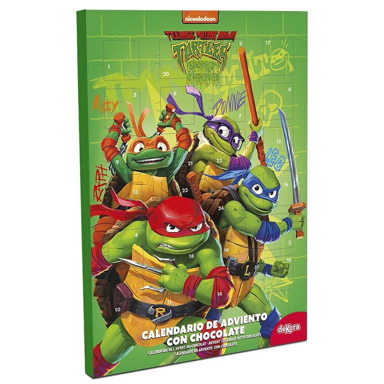 Product Image for Ninja Turtles - Julekalender Sjokolade 50 gram