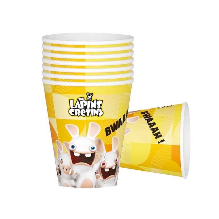 Product Image for Rabbids - Pappkopper 8 stk.