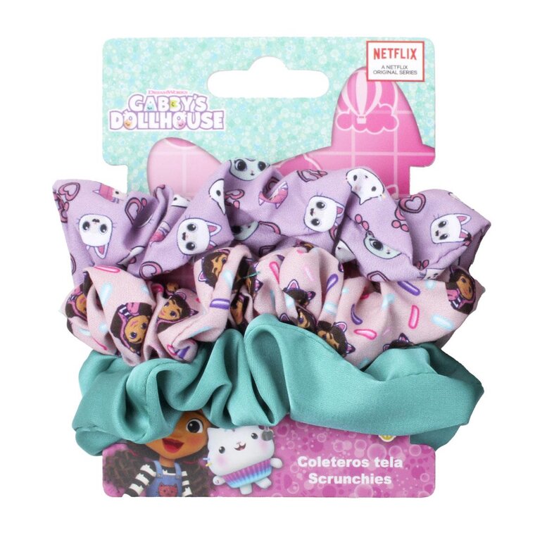 Product Image for Gabby’s Dollhouse - Scrunchies 3 stk.