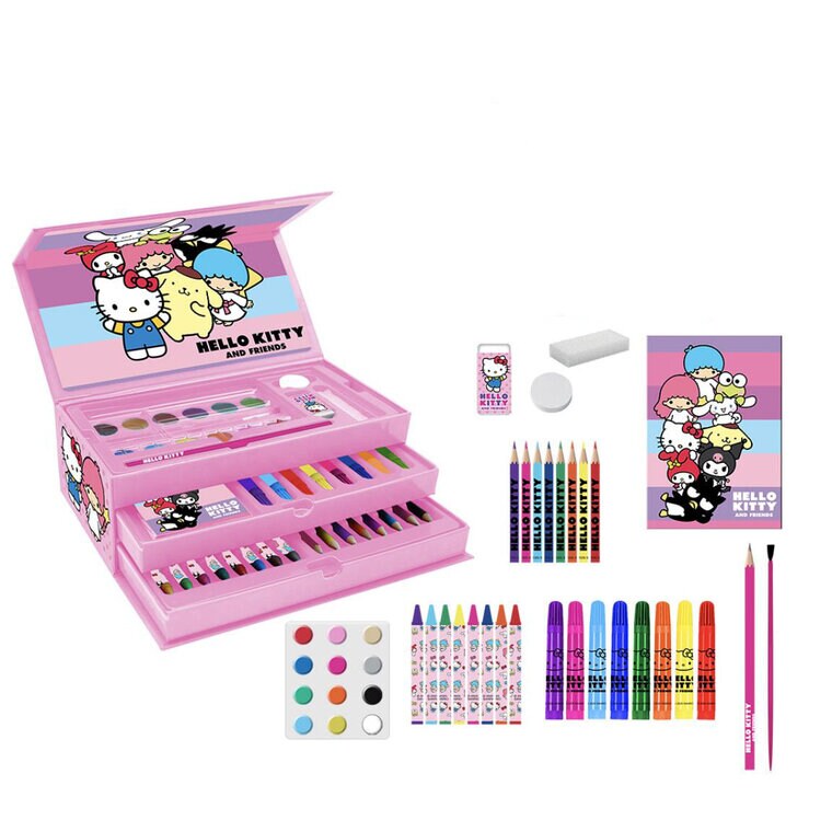 Product Image for Hello Kitty - Male- og tegnesett