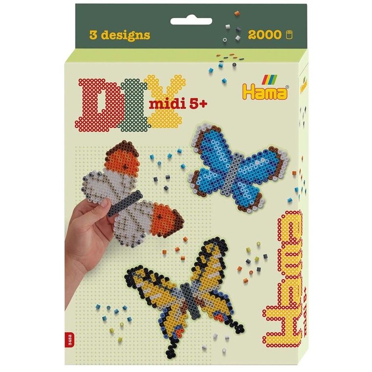 Product Image for Hama - Perlesett Sommerfugler 2000 biter