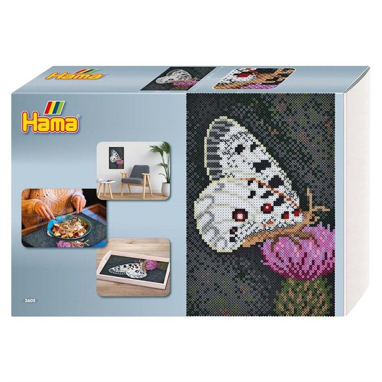 Product Image for Hama, Perlesett 3D Sommerfugl 10 000 brikker