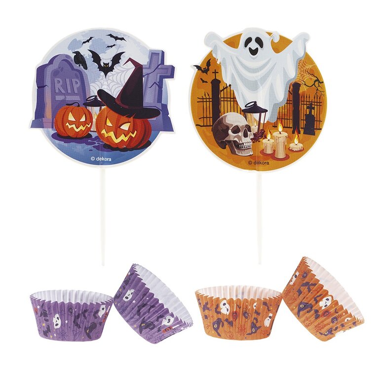 Product Image for Halloween Muffinssett 48 deler