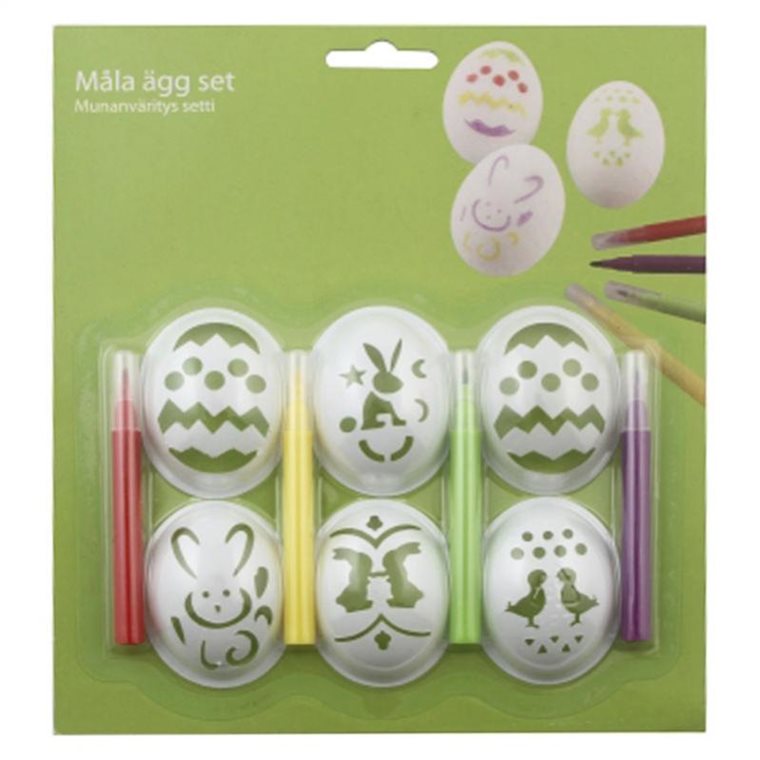 Product Image for Male egg sett med fargeblyanter