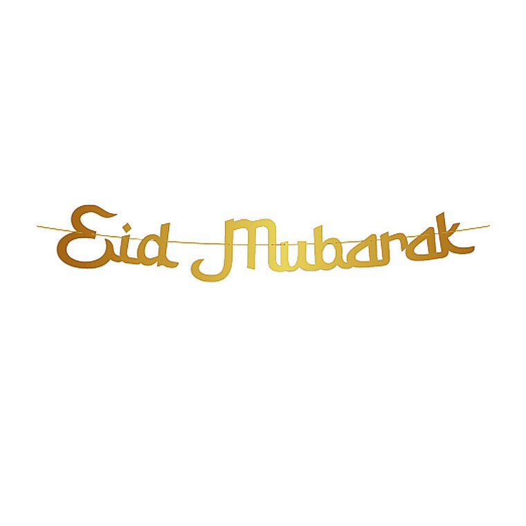 Product Image for Eid Mubarak - Girlander Gullfoliert 2 meter