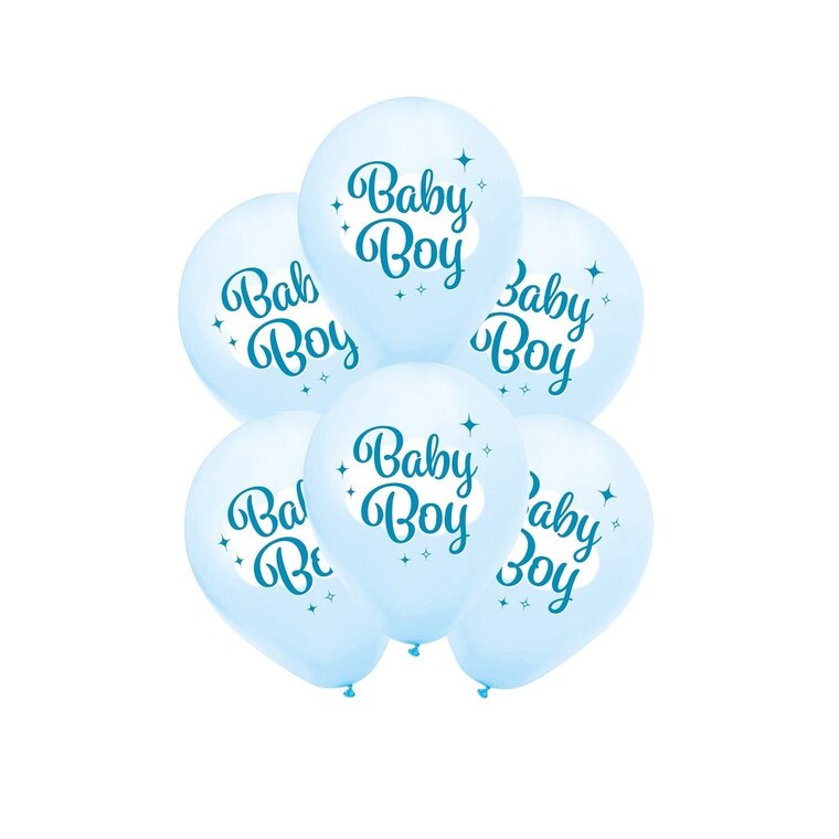 Product Image for Baby Boy Ballonger 8 stk.