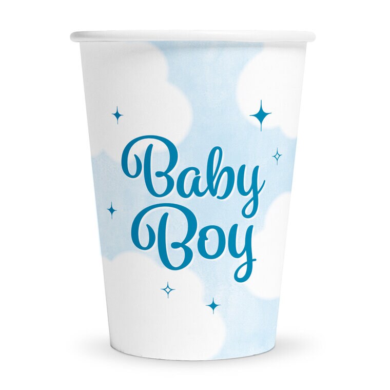 Product Image for Baby Boy Pappkopper 8 stk.