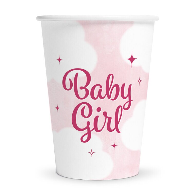 Product Image for Baby Girl Pappkopper 8 stk.
