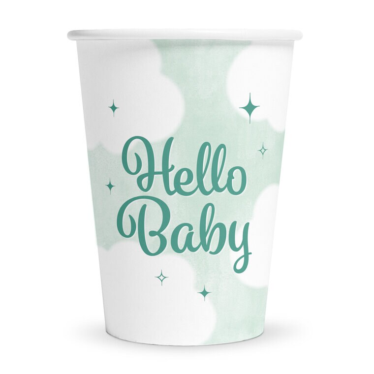Product Image for Hello Baby Pappkopper 8 stk.