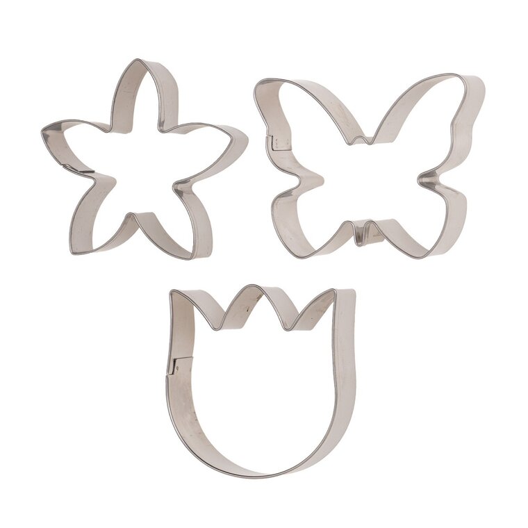 Product Image for Kakeformer - Sommerfugl &amp; Blomst 3 stk.