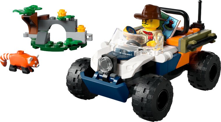 Product Image for LEGO City - Jungelutforsker med ATV og rød panda 6+