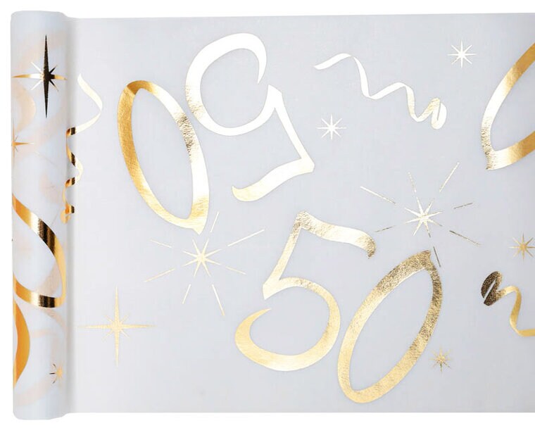 Product Image for Bordløper Gull 50-årsfest 5 meter