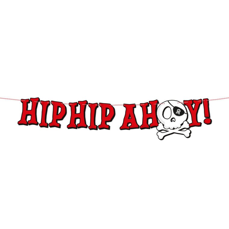Product Image for Pirat Hip Hip Ahoy Girlander 2 meter
