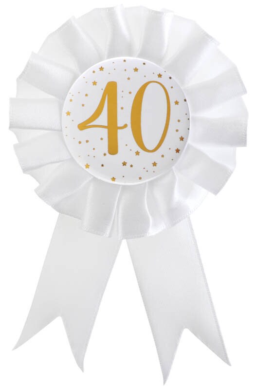 Product Image for Dekorasjonsrosett 40 år