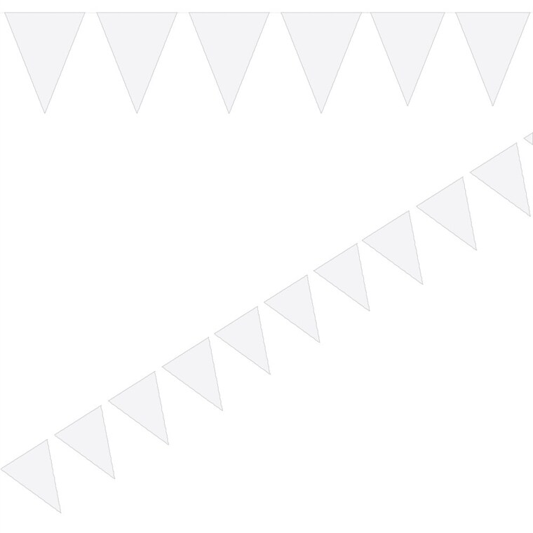 Product Image for Flaggirlander Mini - Hvit 3 meter