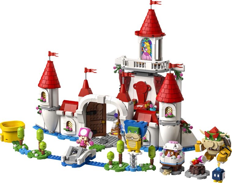 Product Image for LEGO Super Mario - Ekstrabanesettet Peachs slott 8+