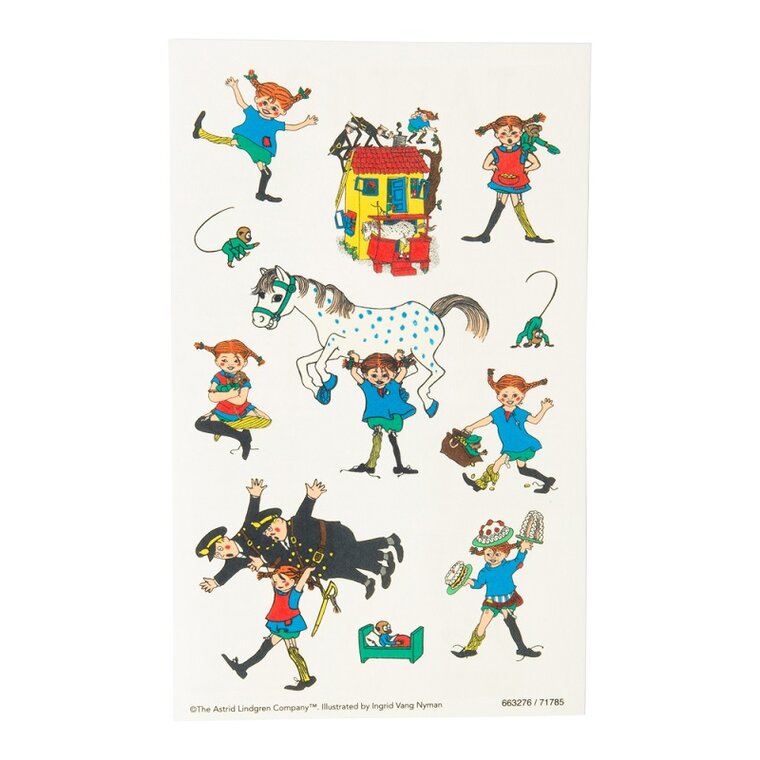Product Image for Pippi Langstrømpe - Tatoveringer 11 stk.