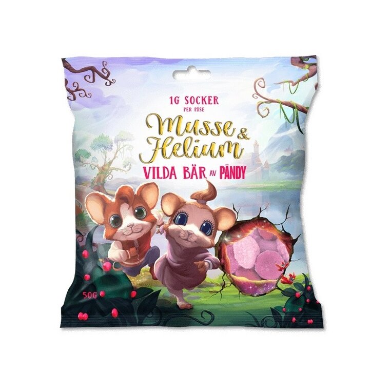 Product Image for Pändy Godteri Musse & Helium - Ville bær 50 gram