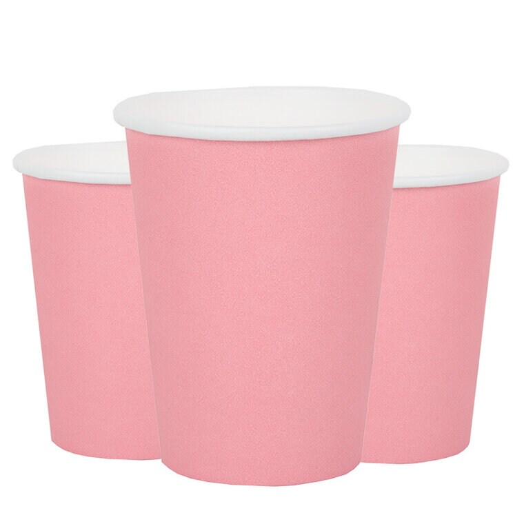 Product Image for Pappkopper 250 ml - Rosa 10 stk.