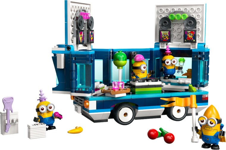 Product Image for LEGO Minions - Minions’ festbuss med musikkanlegg 7+