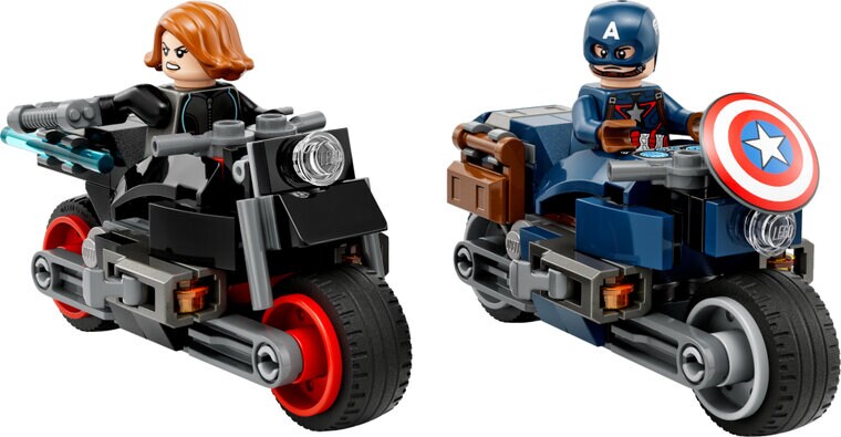 Product Image for LEGO Avengers - Motorsyklene til Black Widow og Captain America 6+