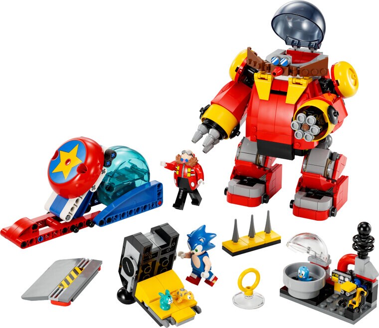 Product Image for LEGO Sonic The Hedgehog - Sonic mot egg-roboten til Dr. Eggman 8+