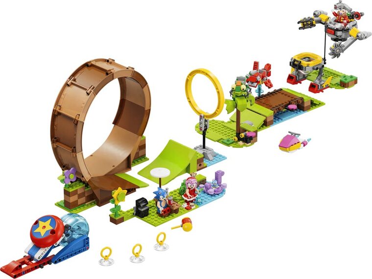 Product Image for LEGO Sonic The Hedgehog - Sonic tar Green Hill Zone-looputfordringen 8+